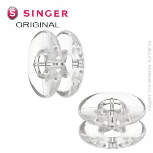 BOBINA CARRETILHA PLÁSTICO BAIXA SINGER ORIGINAL 172336