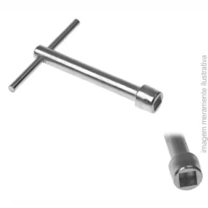 CHAVE DE BOCA CANHÃO PARA TROCAR A FACA DA MÁQUINA DE CORTE - 529C1-8