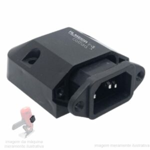 CONJUNTO CAPA PROTETORA E TOMADA MACHO S-109 PARA MÁQUINAS DE CORTE RC-100, RS-100, 950C - S-111 + S-109