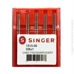 AGULHA SINGER CABO FINO 1515 16X231 1738 287W DBX1