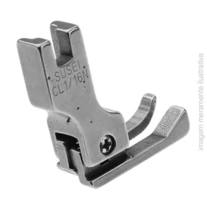 CALCADOR RETA PESPONTO COM GUIA COMPENSADOR DO LADO ESQUERDO - 1,6MM CL1/16