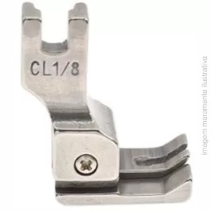 CALCADOR RETA PESPONTO COM GUIA COMPENSADOR DO LADO ESQUERDO - 3,2MM CL1/8