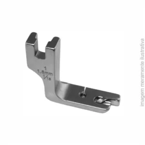 CALCADOR PARA COSTURA RETA - EMBAINHADOR DE BAINHA DE LENÇO 1,6MM - LOT1 1/16"