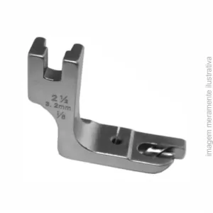 CALCADOR PARA COSTURA RETA - EMBAINHADOR DE BAINHA DE LENÇO 1,20MM - LOT2 1/2"