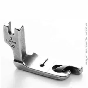 CALCADOR PARA COSTURA RETA - EMBAINHADOR DE BAINHA DE LENÇO 5,6MM - LOT5 7/32"