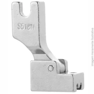 CALCADOR DE ZÍPER INVISÍVEL ESTREITO PARA COSTURA RETA INDUSTRIAL - S518N