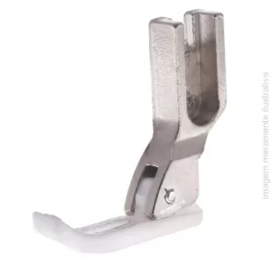 CALCADOR RETA INDUSTRIAL PARA ZÍPER TEFLON LADO ESQUERDO E DIREITO - T363