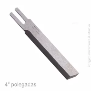 FACA LISA CORTE DE FACA 4' POLEGADAS LARGA EASTMAN