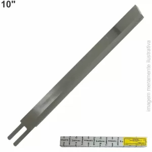 FACA LISA DE 10 POLEGADAS PARA MÁQUINA DE CORTE FACA - EASTMAN