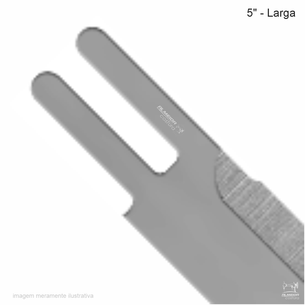 FACA LARGA 5 POLEGADAS PARA MÁQUINA DE CORTE EASTMAN – 5E - Imagem 3
