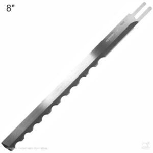FACA DE CORTE ONDULADA MODELO EASTMAN 8” – IDEAL PARA CORTAR TECIDO, PLÁSTICO E TNT