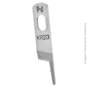 FACA NAVALHA SUPERIOR COM VIDEA PARA OVERLOCK E INTERLOCK - KR23