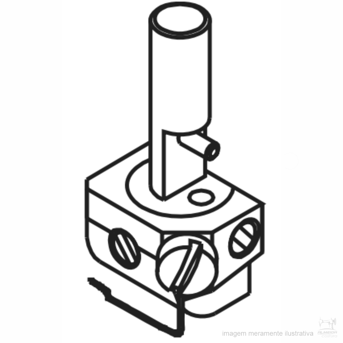 BITOLA AGULHAS 2 AGULHAS KANSAI 1/4" 6,4 MM – 12-815