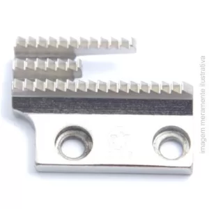 DENTE DE COSTURA RETA 3 CARREIRAS PARA TECIDO LEVE - 12481-17