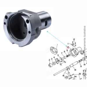 BLOCO LANC TRAVETE JUKI LK1850 B1814-980-000