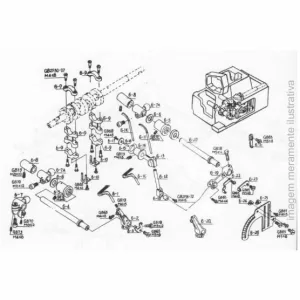 MARCADOR DE REGULAÇÃO DE FIO PARA OVERLOCK GN6, GN800  -   6-26
