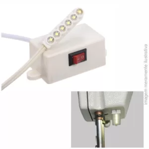 LUMINÁRIA DE LED MAGNÉTICA PARA MÁQUINA DE COSTURA - 6 LEDS