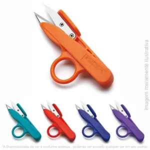 TESOURA DE TECELÃO DE PLÁSTICO MANUAL PARA ARREMATE - TC-800