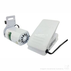 PEDAL DE FERRO DO MOTOR EXTERNO PARA MÁQUINA DE COSTURA DOMÉSTICA - 220V