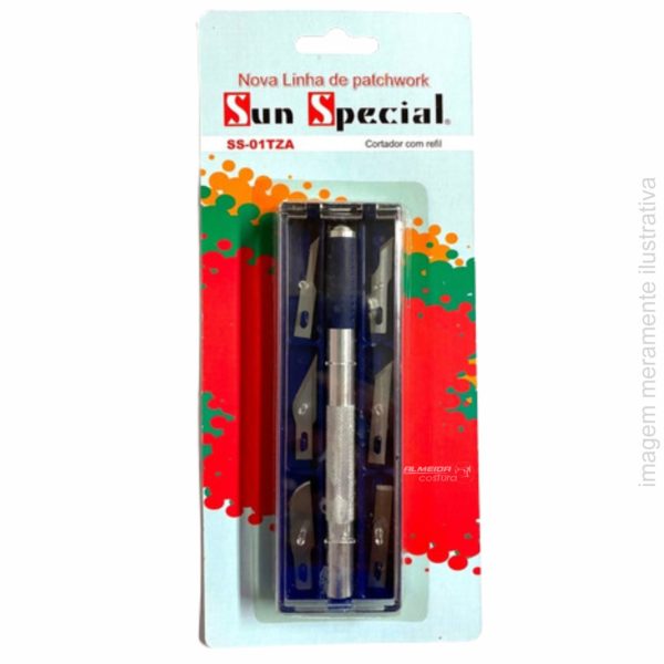 ESTILETE DE PRECISÃO BISTURI COM REFIL ARTESANATO