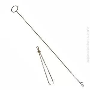 KIT VIRADOR DE CORDÃO COM PONTA DOBRÁVEL E PASSADOR DE FITA ELÁSTICO – LT40C