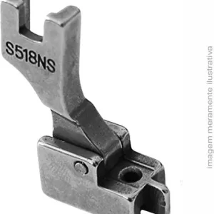 CALCADOR DE ZÍPER INVISÍVEL ESTREITO COM GUIA PARA COSTURA RETA - S518NS