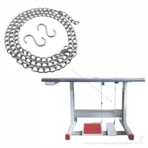 CORRENTINHA DO PEDAL PARA LEVANTAR O CALCADOR DA MÁQUINA DE COSTURA INDUSTRIAL