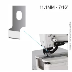 FACA NAVALHA CASEAR PARA ABRIR A CASA DA CASEADEIRA RETO - 11MM - 7/16"