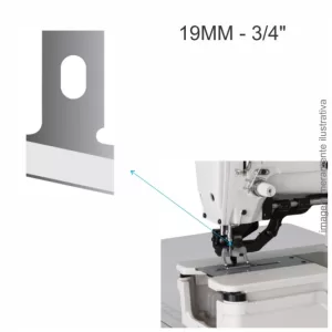 FACA NAVALHA CASEAR PARA ABRIR A CASA DA CASEADEIRA RETO - 19MM OU 3/4"