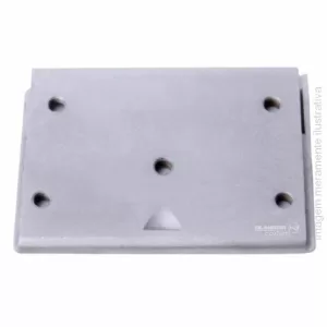 CHAPA FRONTAL CORREDIÇA PARA PESPONTADEIRA 2 AGULHAS  -  58T1-16B