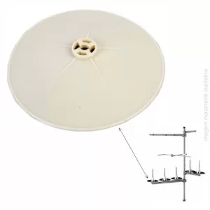 PRATO DISCO SUPORTE DE CONE DE LINHA PARA PORTA FIO - KW12