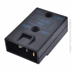 TOMADA MACHO 10A 220V PARA MÁQUINA DE CORTE FACA – 508C1-10