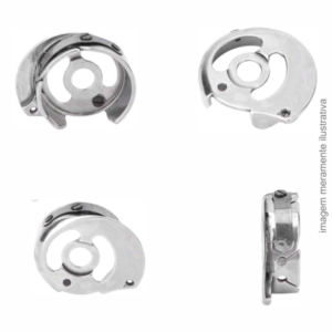 CAIXA DE BOBINA PEQUENA PARA PESPONTADEIRA BROTHER, SIRUBA, GEMSY, JACK, TYPICAL - CP-G12C, B1837-528-0A0, JCP-842BK, SCP-842BK