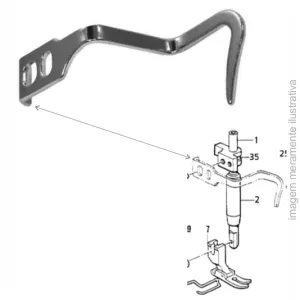 GUIA FIO TENSOR RETA INDUSTRIAL 111469-101