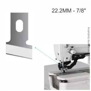 FACA NAVALHA CASEAR PARA ABRIR A CASA DA CASEADEIRA RETO - 22MM OU 7/8"
