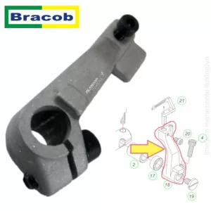 SUPORTE DO LOOPER DA GALONEIRA BRACOB BC4000 – 02.4016.00