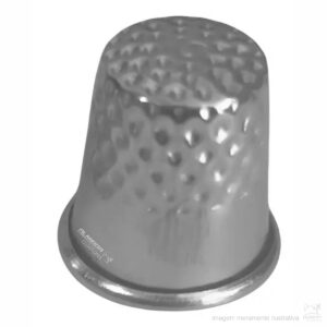 DEDAL METÁLICO PARA COSTURA MANUAL – PROTETOR DE DEDO