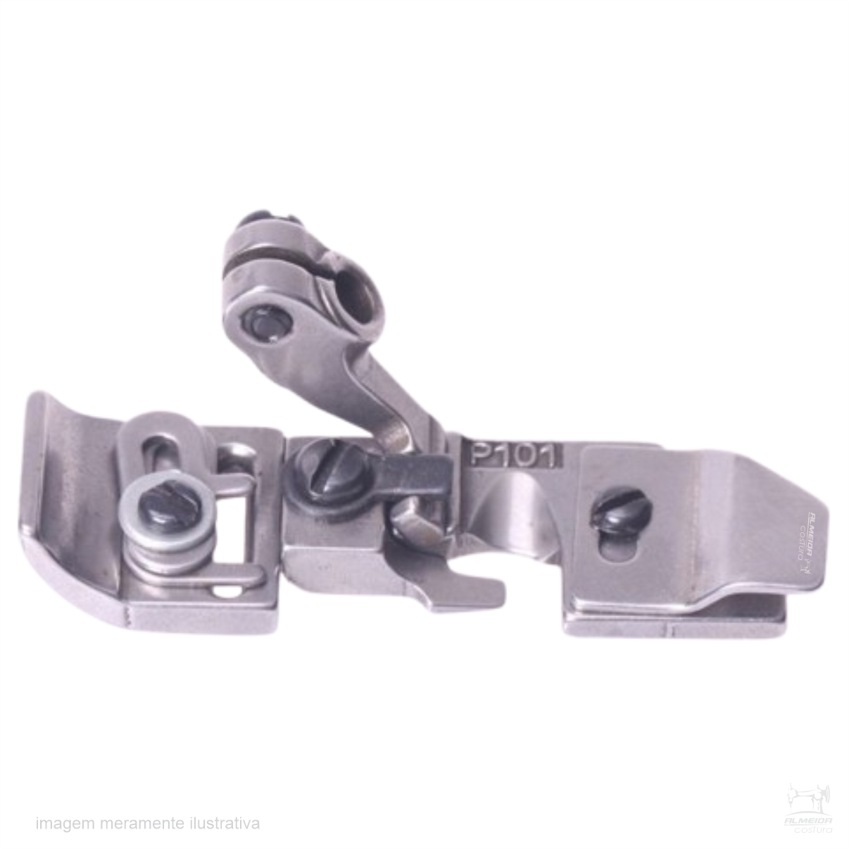 CALCADOR OVERLOCK GUIA REGULÁVEL ELÁSTICO ESTREITO P101/F371F - Imagem 4