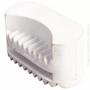 BORRACHA ISOLADORA DO CÁRTER PARTE FRONTAL PARA MÁQUINAS DE COSTURA - MODELO MF0A0419 BRANCO