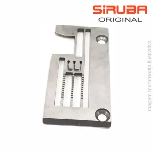 CHAPA DA AGULHA GALONEIRA BT 3 AGULHAS BITOLA 6.4 - E6327 SIRUBA