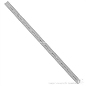 RÉGUA DE INOX DE 60 CM – MEDIÇÃO PRECISA PARA COSTURA, ARTESANATO E CORTE TÉCNICO