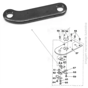 CONEXÃO SISTEMA FACA TRAVETE B2418-280-000
