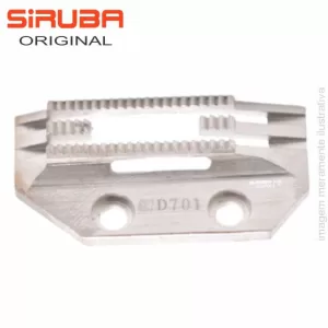 DENTE 4 CARREIRAS COSTURA RETA SIRUBA ORIGINAL - D701