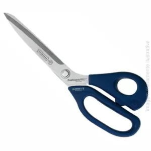TESOURA MANUAL PROFISSIONAL MUNDIAL CUSHION AZUL 990 10' 25,4CM