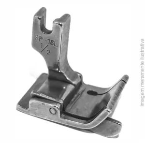 CALCADOR DE COSTURA RETA COM GUIA FLEXÍVEL 12,7MM - SP-18L ESQUERDO 1/2"
