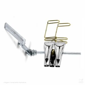 APARELHO SOBREPOSTO TRIPLO PARA ELASTIQUEIRA – 20 A 40MM