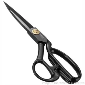 TESOURA MANUAL DE AÇO CARBONO PROFISSIONAL DE ALFAIATE E COSTUREIRA 10' 25CM