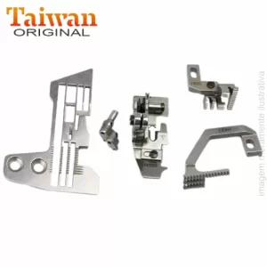 CONJUNTO DE PEÇAS PARA COSTURA INTERLOCK BITOLA LEVE SÉRIE 757F- CHAPA E982