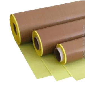 FOLHA DE TEFLON ADESIVA PARA PRENSA TÉRMICA – 1 M DE LARGURA X 0,13 MM – METRO LINEAR
