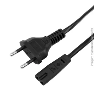 FIO / CABO DE ALIMENTAÇÃO JANOME 350E, ELNA 8300, HUSQVARNA, SINGER – 653524007